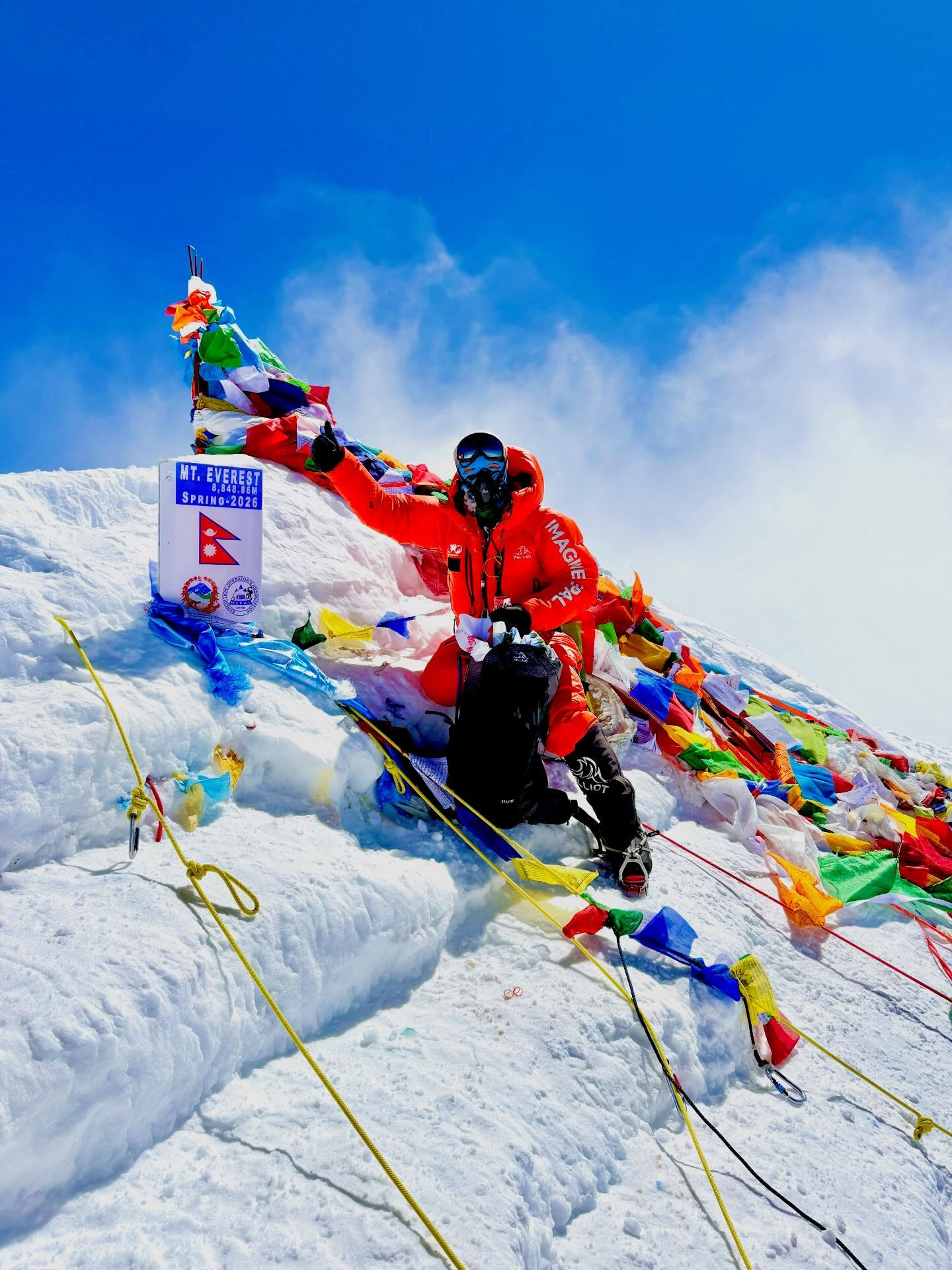 Imagine Nepal puts all 44 climbers on Everest summit in a single perfect day
